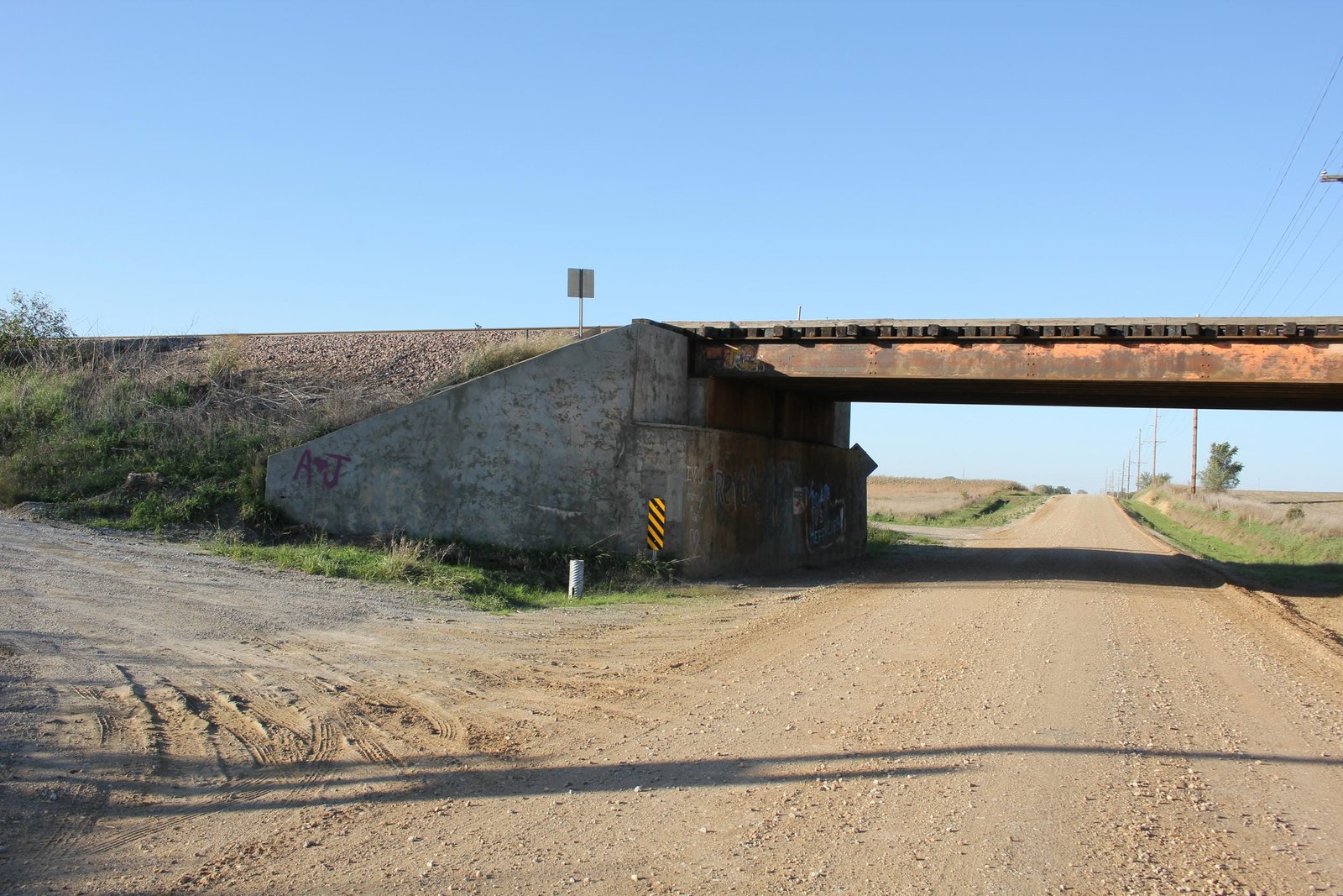 West abutment